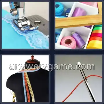 4 Images 1 Mot 7 lettres COUTURE