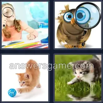 4 Images 1 Mot 7 lettres CURIEUX