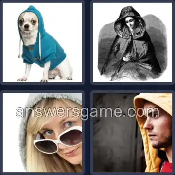 4 Images 1 Mot 7 lettres CAPUCHE