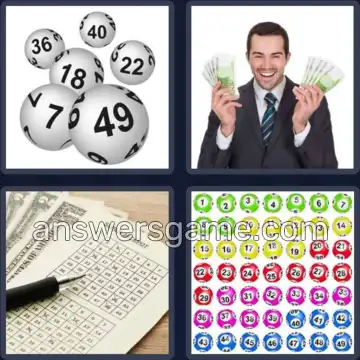 4 Images 1 Mot 7 lettres LOTERIE