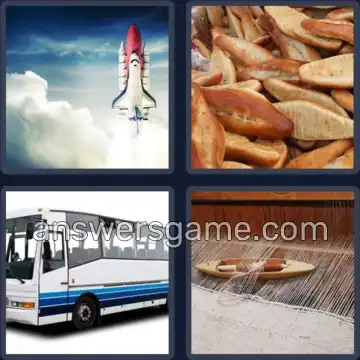 4 Images 1 Mot 7 lettres NAVETTE