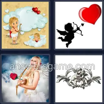 4 Images 1 Mot 7 lettres CUPIDON