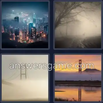 4 Images 1 Mot 7 lettres BRUMEUX