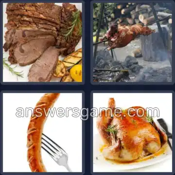 4 Images 1 Mot 7 lettres GRILLER