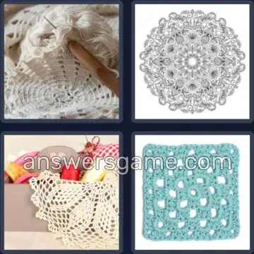 4 Images 1 Mot 7 lettres CROCHET