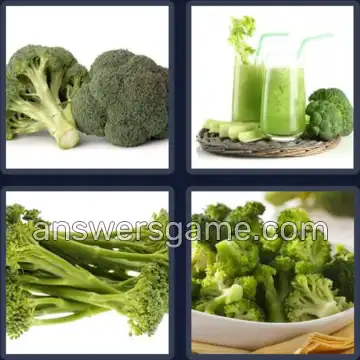 4 Images 1 Mot 7 lettres BROCOLI