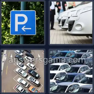 4 Images 1 Mot 7 lettres PARKING