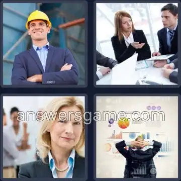 4 Images 1 Mot 7 lettres MANAGER
