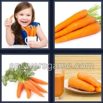 4 Images 1 Mot 7 lettres CAROTTE