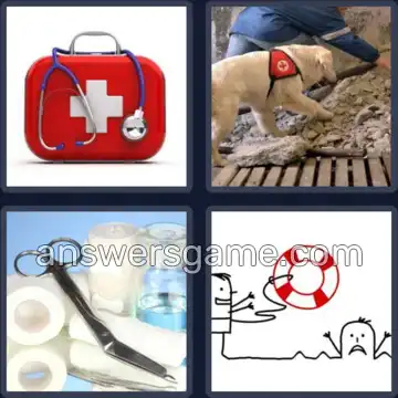 4 Images 1 Mot 7 lettres SECOURS