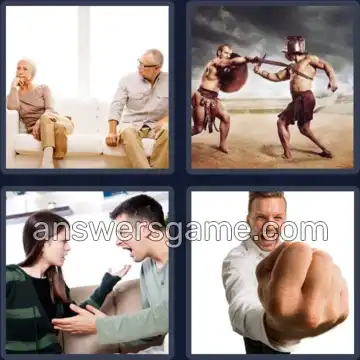 4 Images 1 Mot 7 lettres OFFENSE