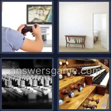 4 Images 1 Mot 7 lettres CONSOLE