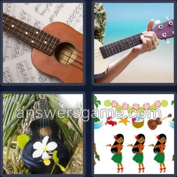 4 Images 1 Mot 7 lettres UKULELE