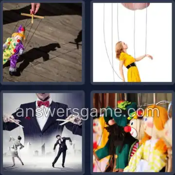 4 Images 1 Mot 8 lettres FANTOCHE