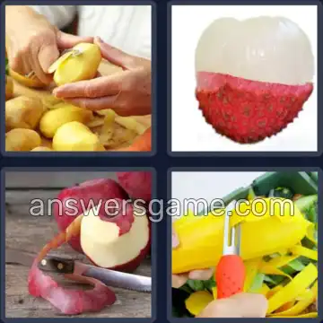 4 Images 1 Mot 8 lettres EPLUCHER