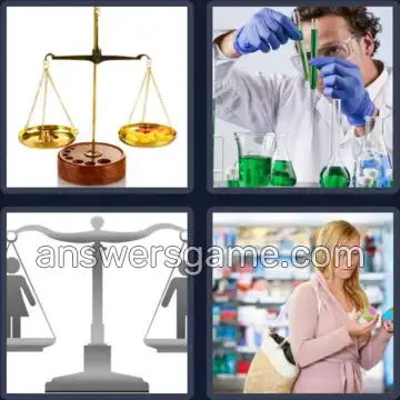 4 Images 1 Mot 8 lettres COMPARER