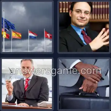 4 Images 1 Mot 8 lettres MINISTRE