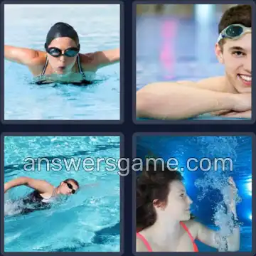 4 Images 1 Mot 8 lettres NATATION