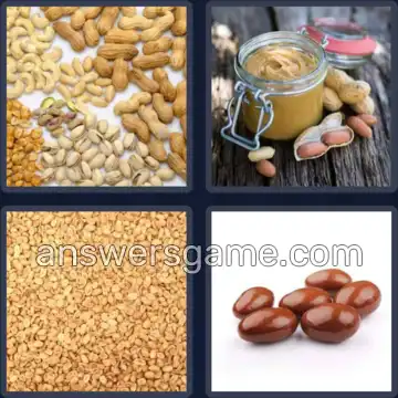 4 Images 1 Mot 8 lettres ARACHIDE