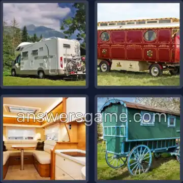 4 Images 1 Mot 8 lettres CARAVANE