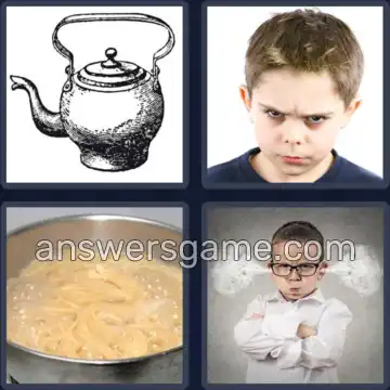 4 Images 1 Mot 8 lettres BOUILLIR