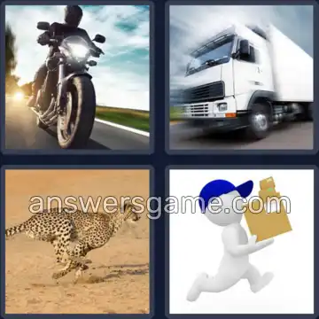 4 Images 1 Mot 8 lettres RAPIDITE