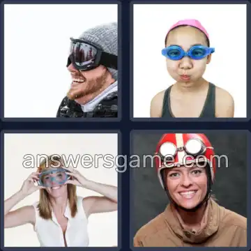 4 Images 1 Mot 8 lettres LUNETTES