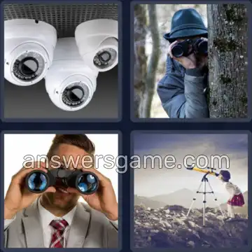 4 Images 1 Mot 8 lettres OBSERVER