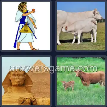 4 Images 1 Mot 8 lettres EGYPTIEN