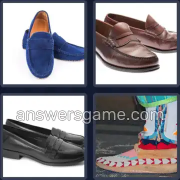 4 Images 1 Mot 8 lettres MOCASSIN
