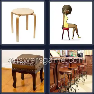 4 Images 1 Mot 8 lettres TABOURET