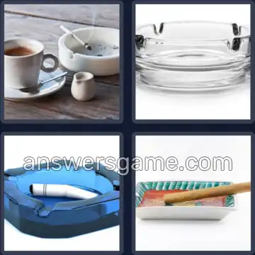 4 Images 1 Mot 8 lettres CENDRIER