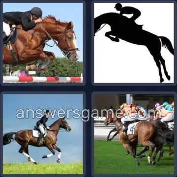 4 Images 1 Mot 8 lettres CAVALIER