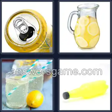 4 Images 1 Mot 8 lettres LIMONADE