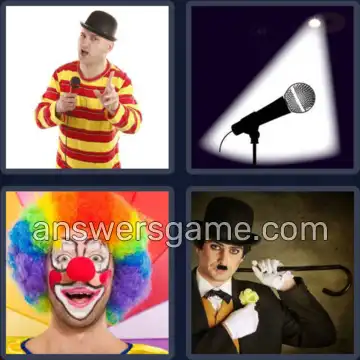 4 Images 1 Mot 8 lettres COMEDIEN