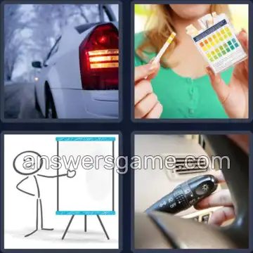 4 Images 1 Mot 8 lettres INDIQUER