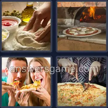 4 Images 1 Mot 8 lettres PIZZERIA