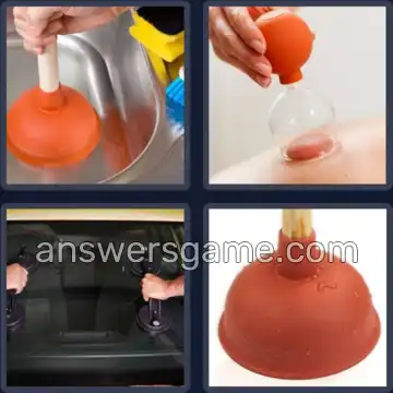 4 Images 1 Mot 8 lettres VENTOUSE