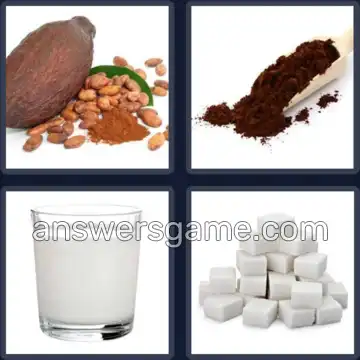 4 Images 1 Mot 8 lettres CHOCOLAT