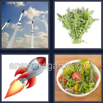 4 Images 1 Mot 8 lettres ROQUETTE