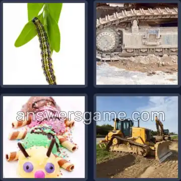 4 Images 1 Mot 8 lettres CHENILLE