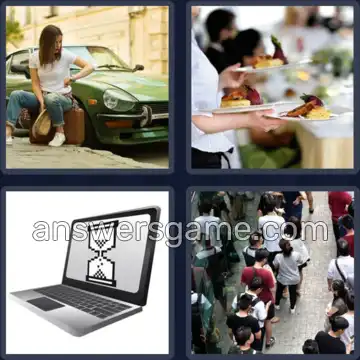 4 Images 1 Mot 8 lettres ATTENDEZ