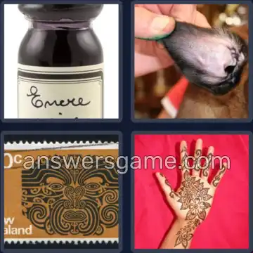 4 Images 1 Mot 8 lettres TATOUAGE