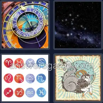 4 Images 1 Mot 8 lettres ZODIAQUE