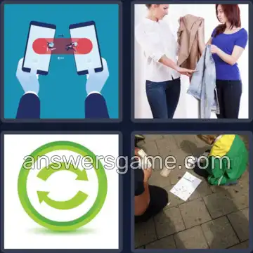 4 Images 1 Mot 8 lettres ECHANGER