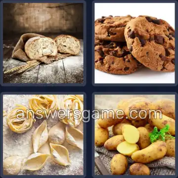 4 Images 1 Mot 8 lettres GLUCIDES