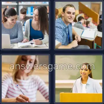 4 Images 1 Mot 8 lettres ETUDIANT