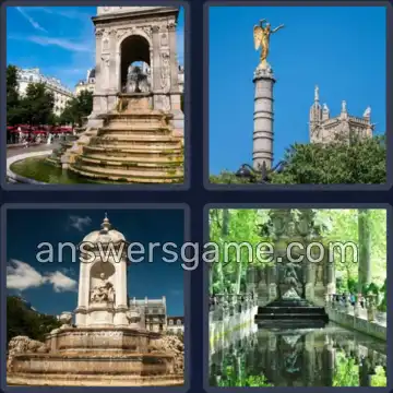 4 Images 1 Mot 8 lettres FONTAINE