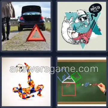 4 Images 1 Mot 8 lettres TRIANGLE