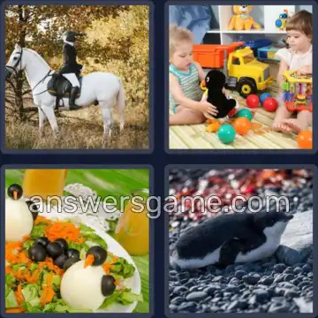 4 Images 1 Mot 8 lettres PINGOUIN